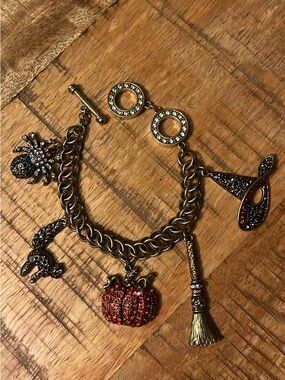Heidi Daus Halloween Charm Bracelet